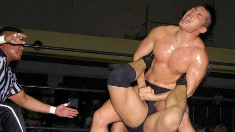 自己探求コーチ安沢のプロレスラー時代の様子